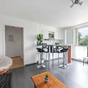 T2 Rangueil - Terrasse + 2 Parkings - 4 Personnes Appartement